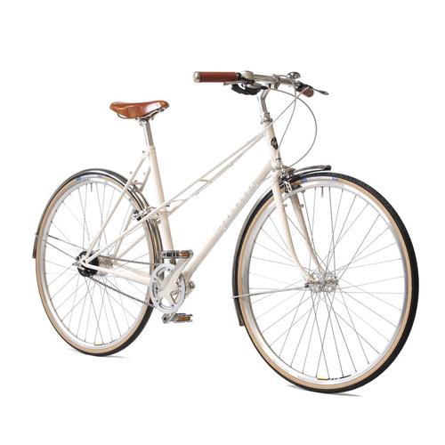 Mestský bicykel Pashley Aurora (VEĽKOSŤ RÁMU: 46 cm; FARBA: Biela)