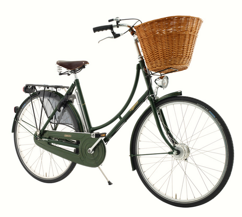 Mestský bicykel Pashley Princess Sovereign (VEĽKOSŤ RÁMU: 56 cm; FARBA: Zelená; Počet prevodov: 5)
