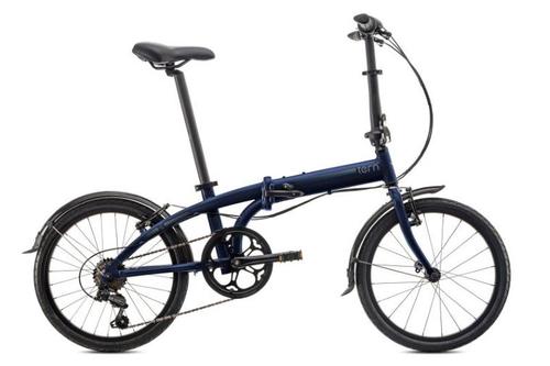 Skladací bicykel TERN Link B7 (FARBA: Tmavo modrá/šedá)