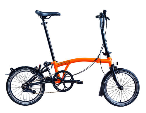 Skladací bicykel Brompton Black edition M6