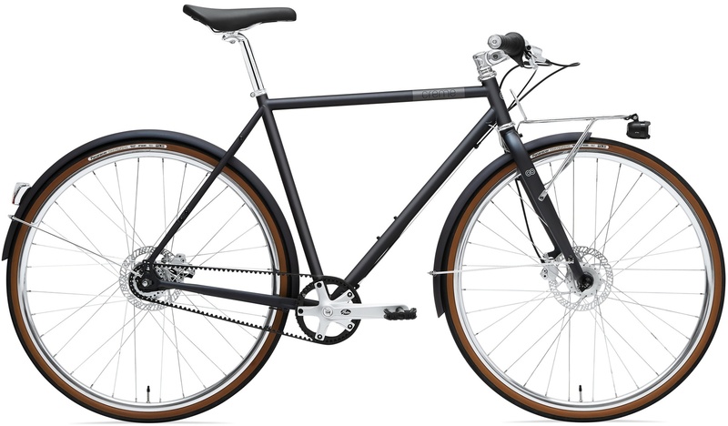 Pánsky bicykel Creme Ristretto Bolt Carbon Gray