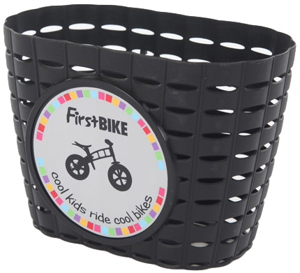 Košík na odrážadlo alebo detský bicykel (FARBA: Čierna)