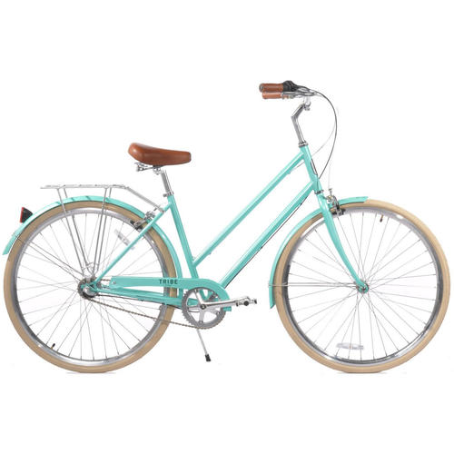 Mestský bicykel TRIBE Omafiets 3 - Turquoise