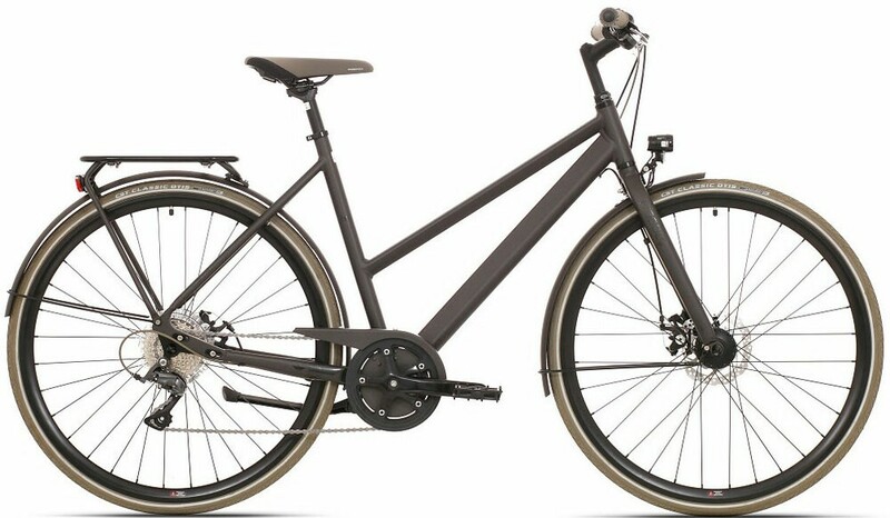 Mestský bicykel Frappe city FSS 500.8 LADY Matte Black