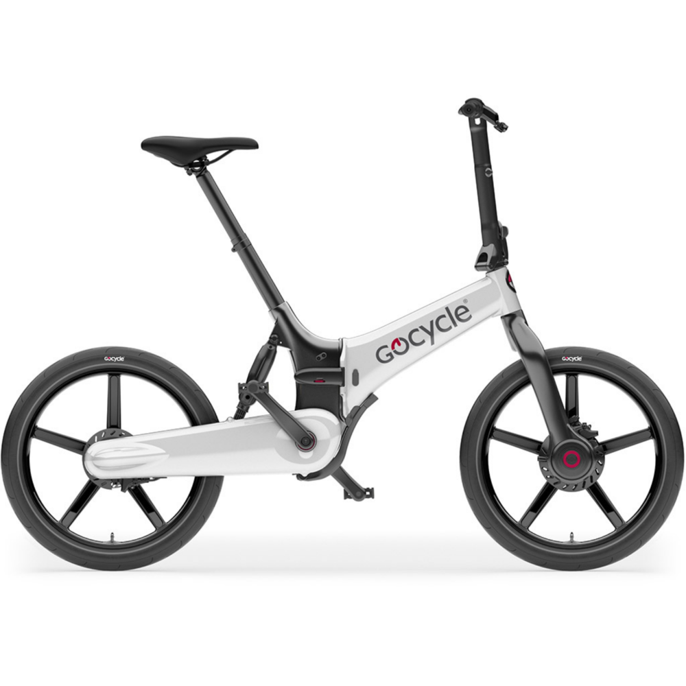 Gocycle G4 skladací elektrobicykel (Biela lesklá)