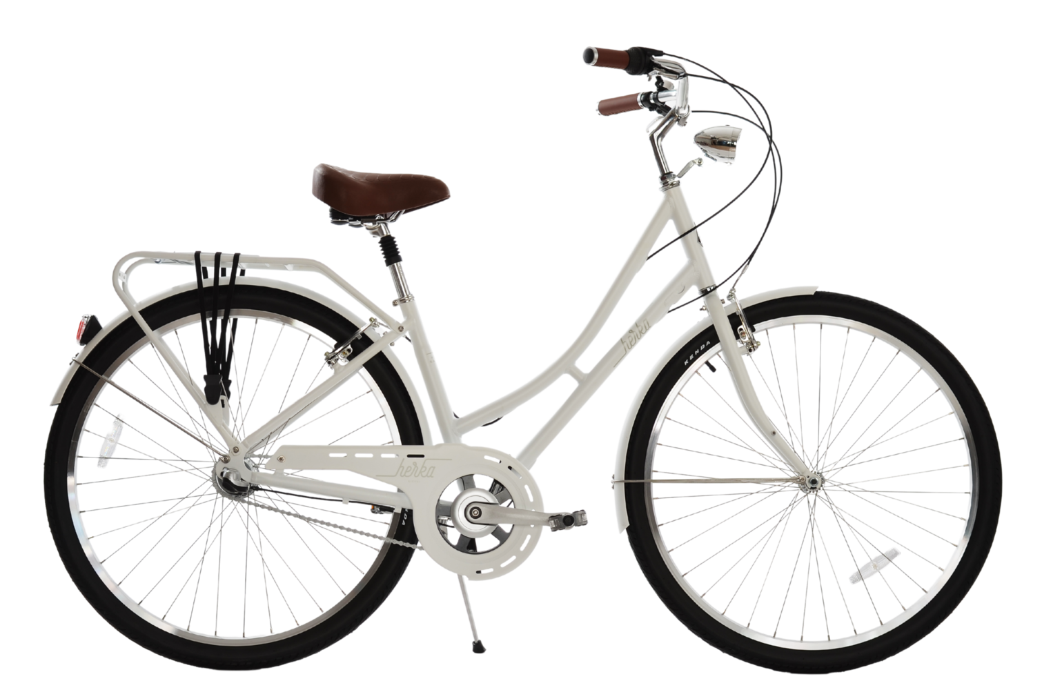 Mestský bicykel Herka Gavora biela