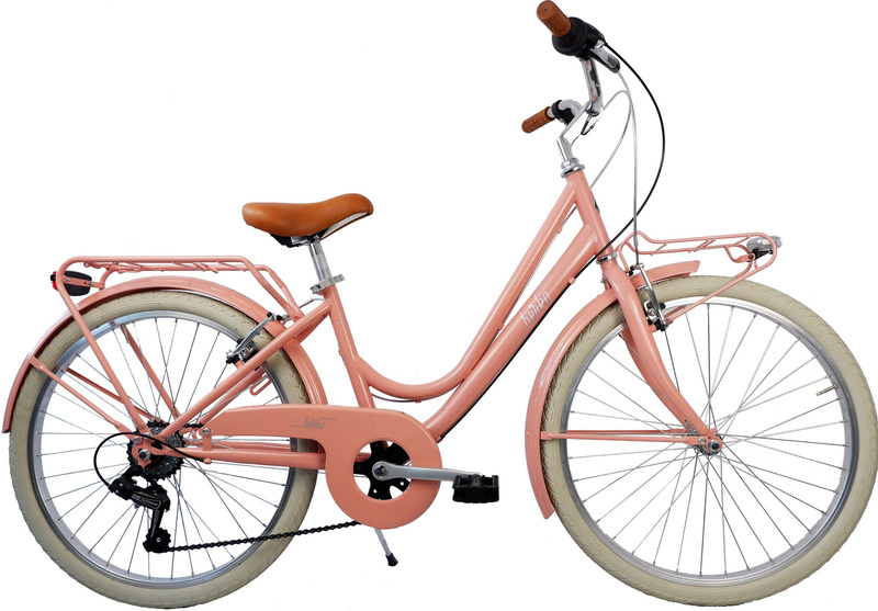 Mestský bicykel Herka Falabella (Ružová)