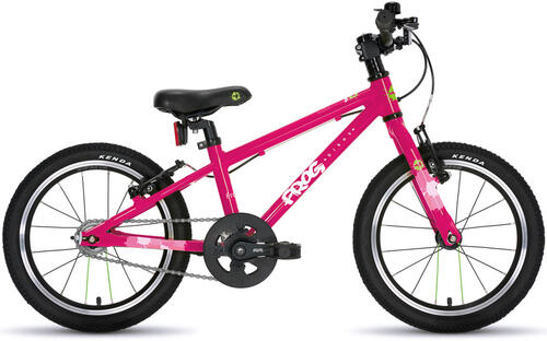 Detský ľahký bicykel 16" FROG 44 (Ružova)