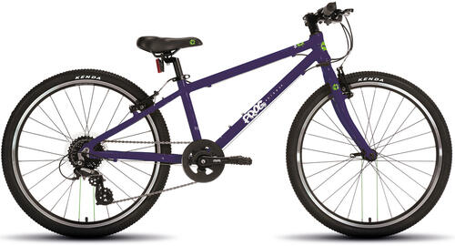 Detský ľahký bicykel 24" FROG 62 (Fialová)