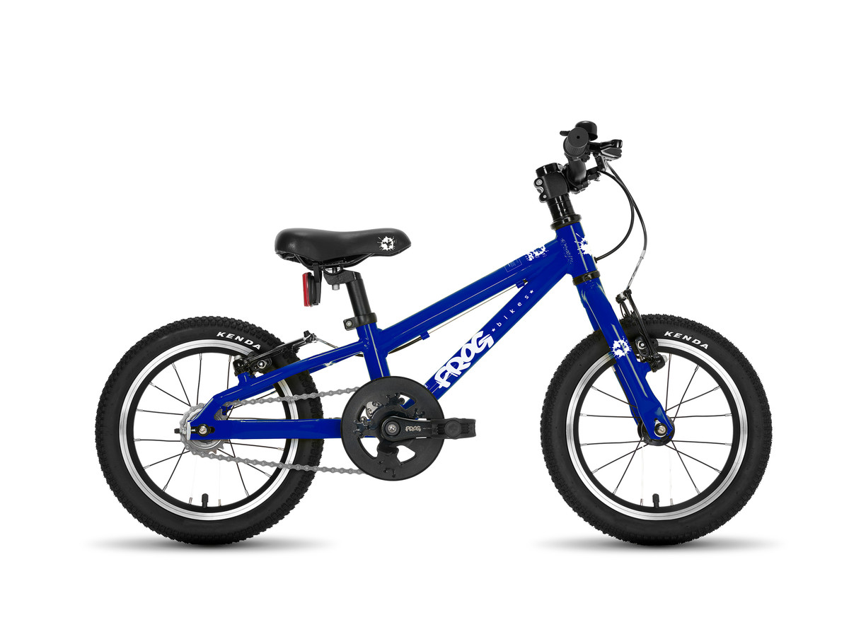 Detský ľahký bicykel 14" FROG 40 (Farba: Electric blue)
