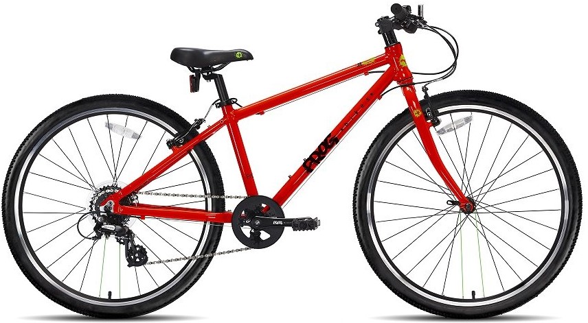 Detský ľahký bicykel 26" FROG 69 (FARBA: Červená)
