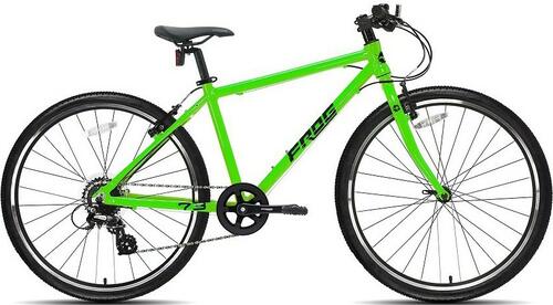 Detský ľahký bicykel 26" FROG 73 (Farba: Zelená)