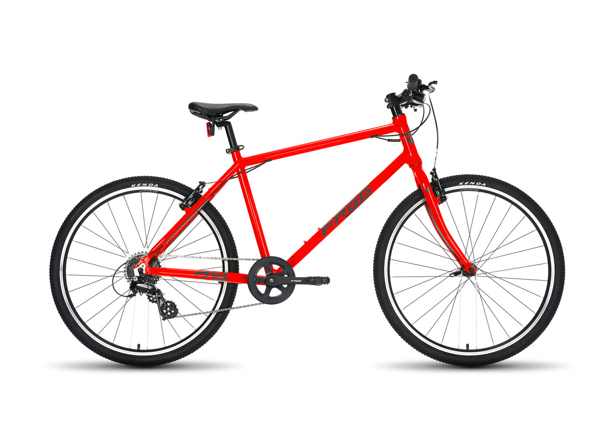 Detský ľahký bicykel 26" FROG 78 (Neon Red)