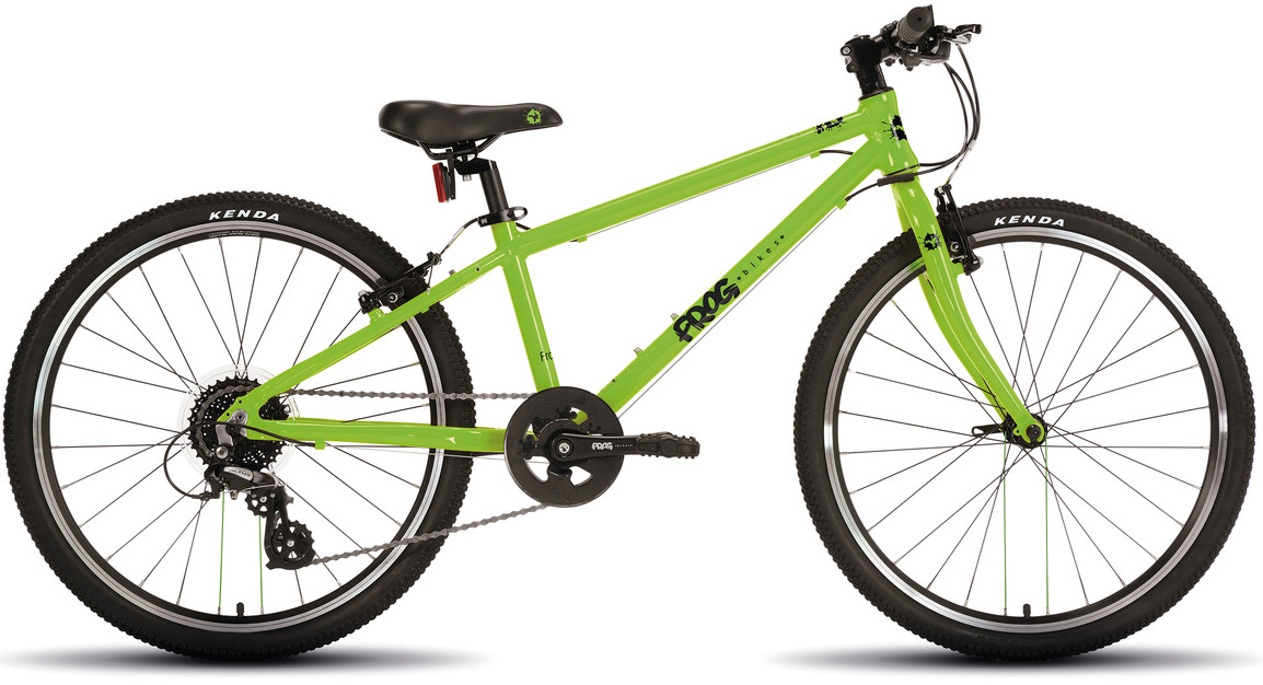 Detský ľahký bicykel 24" FROG 62 (Zelená)