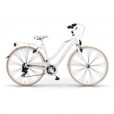 Mestský bicykel Vintage 28" dámský (FARBA MBM: Biela/slonová kosť)