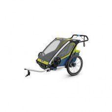 Detský vozík za bicykel Thule Chariot CTS Sport2 (FARBA: Zelená)