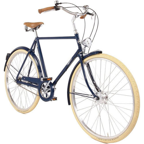 Mestský bicykel Pashley BRITON (VEĽKOST RÁMU: 62 cm - zdvojená trubka: Oxford Blue)