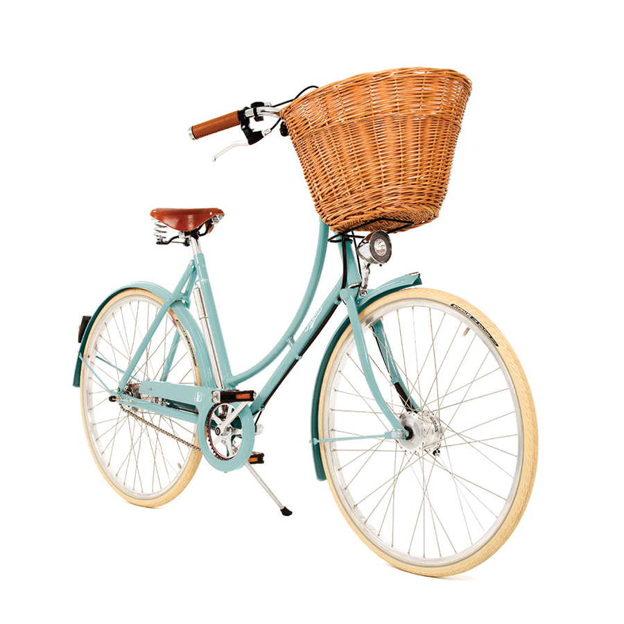 Mestský bicykel Pashley BRITANNIA (Duck Egg Blue, VEĽKOSŤ RÁMU: 56 cm; Počet prevodov: 8)