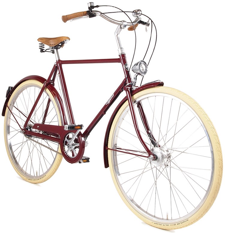 Mestský bicykel Pashley BRITON (VEĽKOST RÁMU: 52 cm: Oxblood)