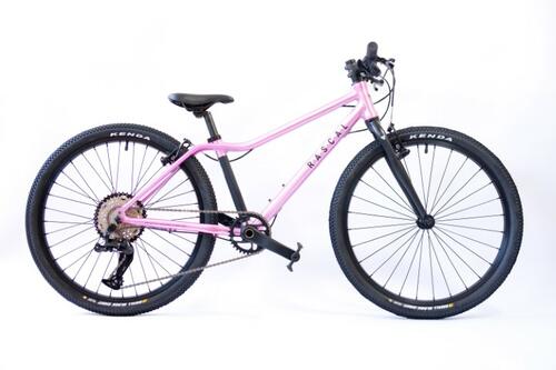 Detský ľahký bicykel Rascal 24" (FARBA: Ružová; Počet prevodov: 9 rýchlostní - reťaz)