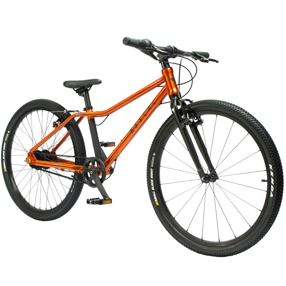 Detský ľahký bicykel Rascal 24" (FARBA: Oranžová; Počet prevodov: 7 rýchlosti Shimano Nexus)