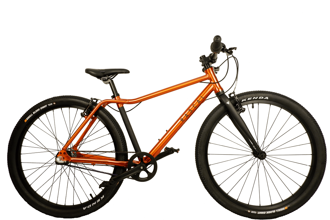 Detský ľahký bicykel RASCAL 26" (Oranžový; 3 rýchlostný - Shimano Nexus)