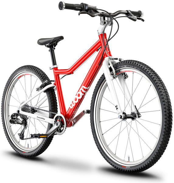 Detský ľahký bicykel 24" WOOM 5 (Red)