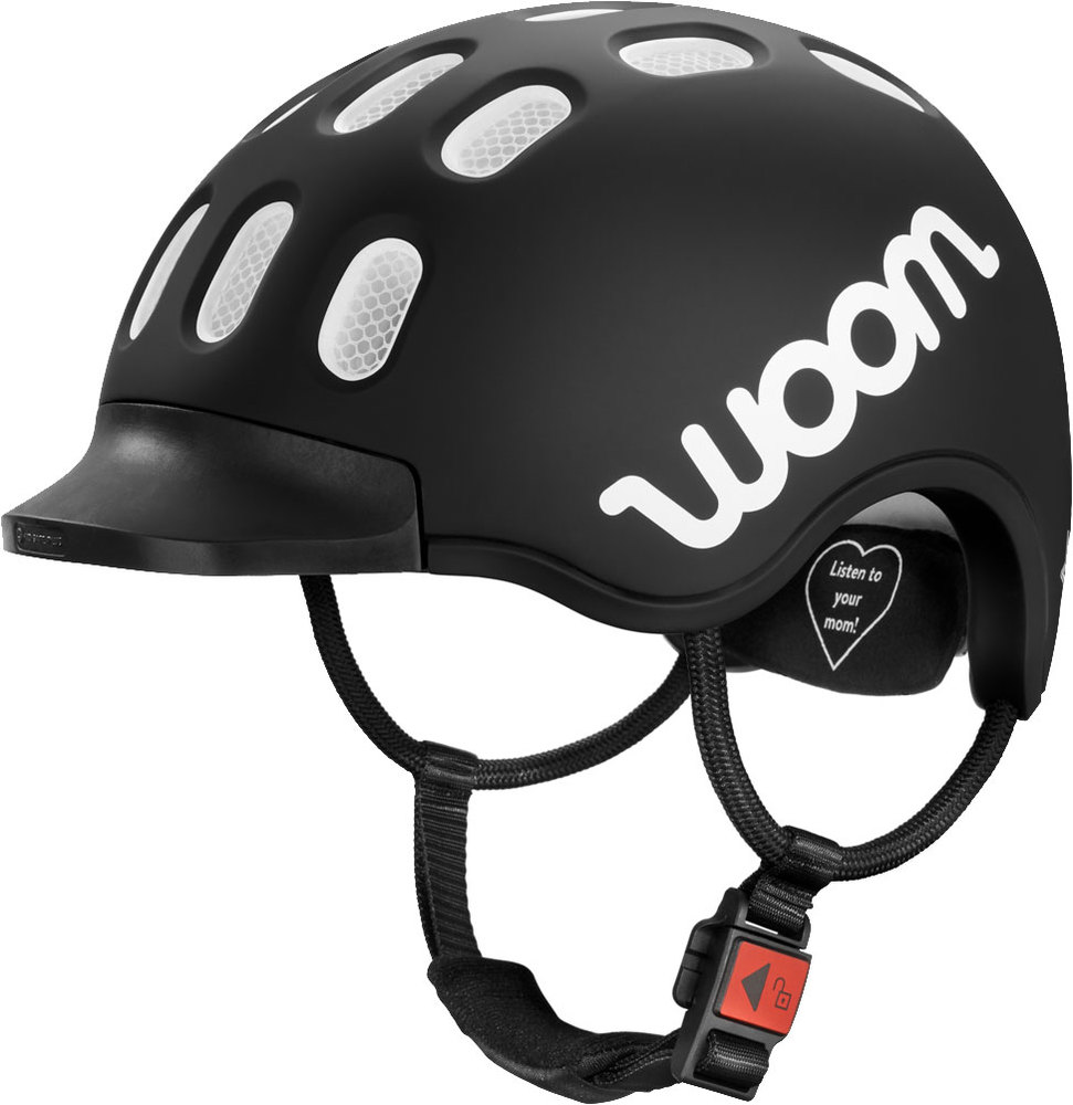 Dětská helma WOOM M (BARVA: Černá)