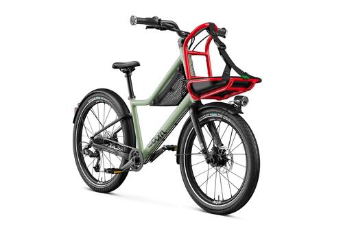 Detský kargo bicykel Woom NOW 5 (Moss Green)